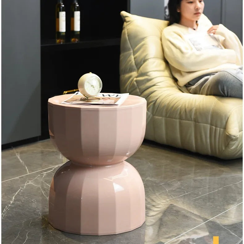 BowLift | Scandinavian Hourglass Side Table with Creative Design