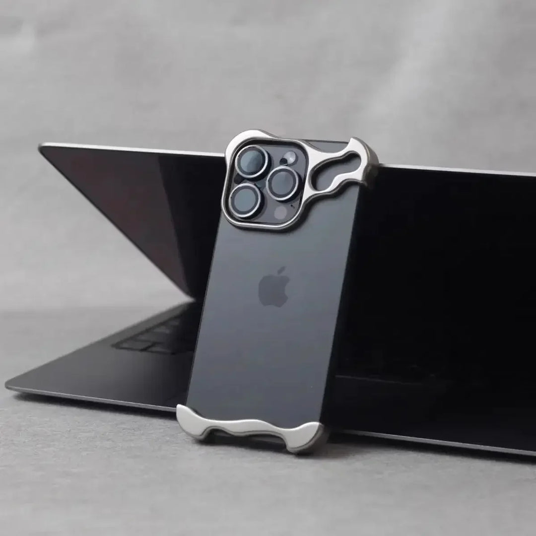 BowLift | Luxury Irregular Metal Bumper Phone Case