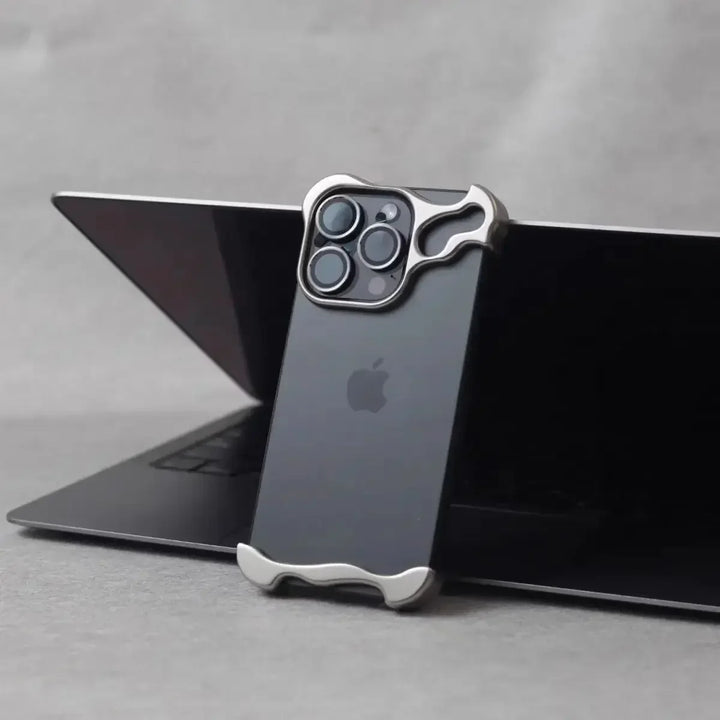 BowLift | Luxury Irregular Metal Bumper Phone Case