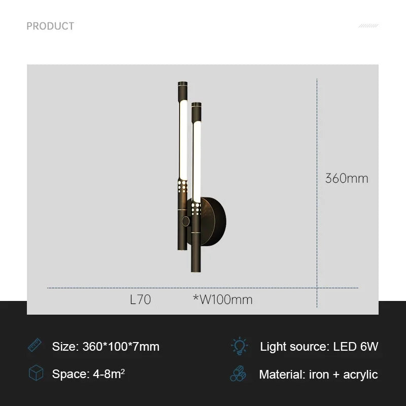 ModernLux Wall Light – Luxury LED Wall Lamp for Home Bowlift