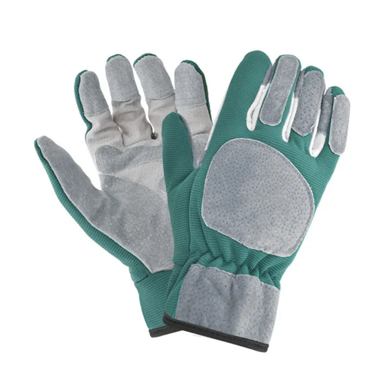BowLift | ThornGuard Garden Gloves | Thornproof & Extra Long | Leather & Rubber Coating | Protection for Roses & Shrubs