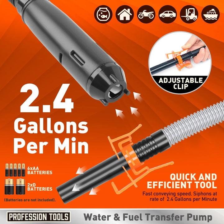 BowLift | Handheld Electric Fuel Transfer Pump
