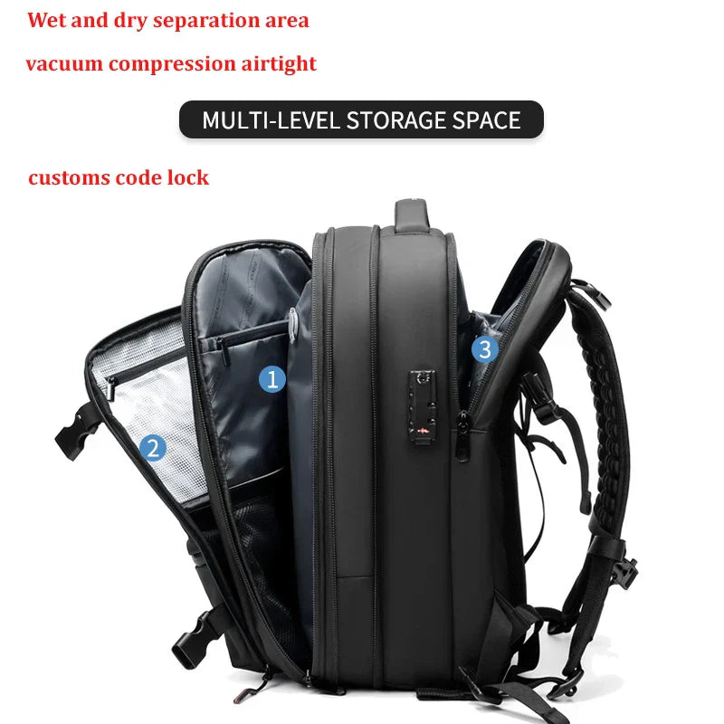 BowLift | Vacuum Compression Ultimate Travel Backpack