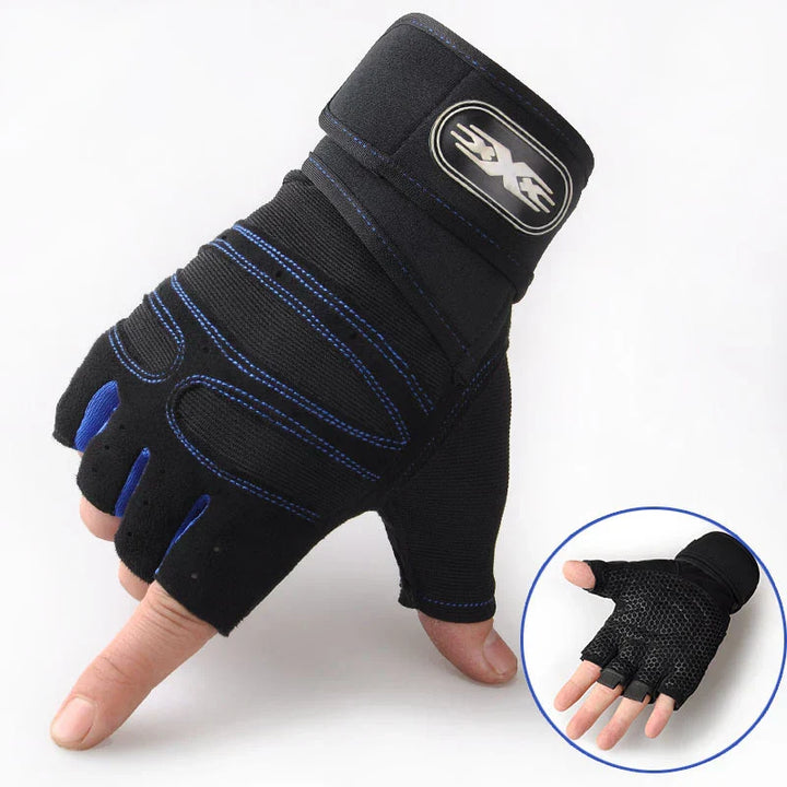BowLift | Shock-Resistant and Supportive Gym Gloves - FitFlex