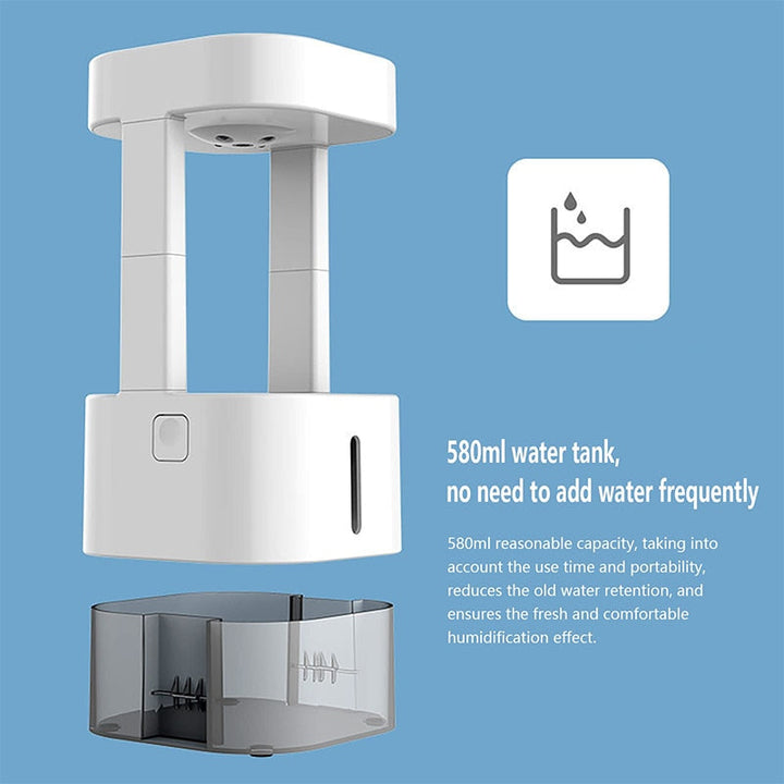 Anti-Gravity Waterfall Air Humidifier