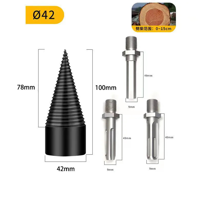 BowLift | Wood Splitter Drill Bit
