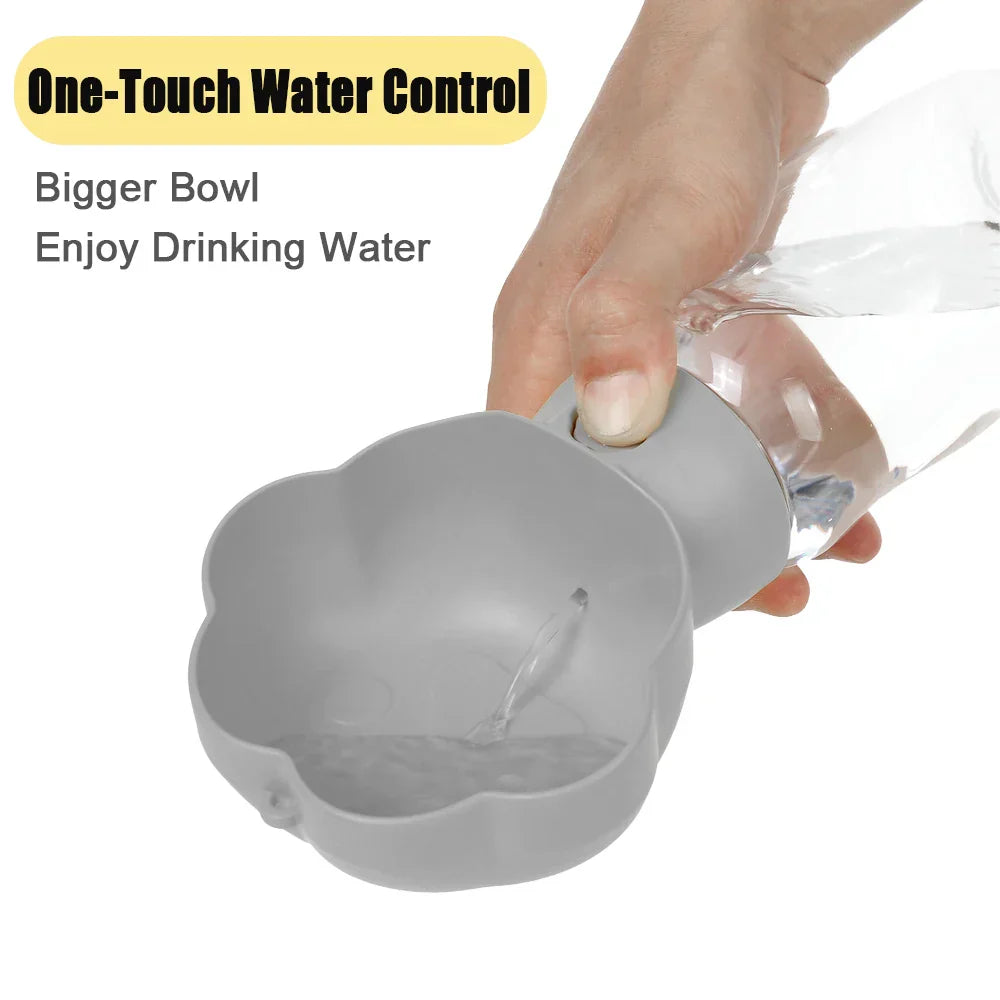 BowLift | PetGo DuoBottle | 2-in-1 Dog Bottle & Food Storage | Leakproof & Portable | For On the Go, Hiking & Traveling