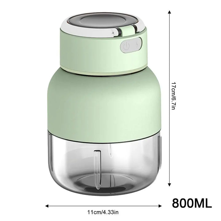 BlendGo - Draagbare Smoothie- en Sapblender 2-in-1 Bowlift
