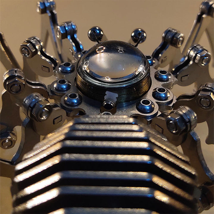 BowLift | Robot spider Stainless Steel Mechanical Clock