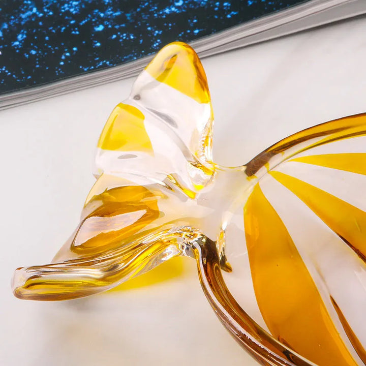 Candy-shaped Glass Snack Plate