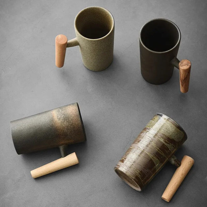 BowLift | Nordic Latte Mugs with Earthy Design - NatureSip