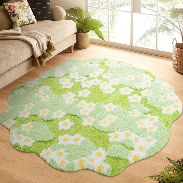 Flower Garden Rug | Bowlift