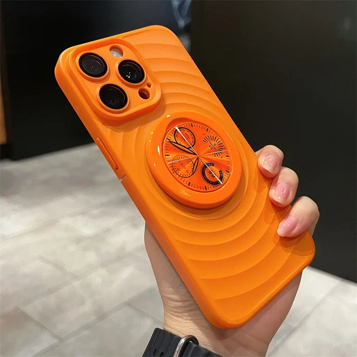 BowLift | Clock Water Ripple Magsafe Bracket Phone Case