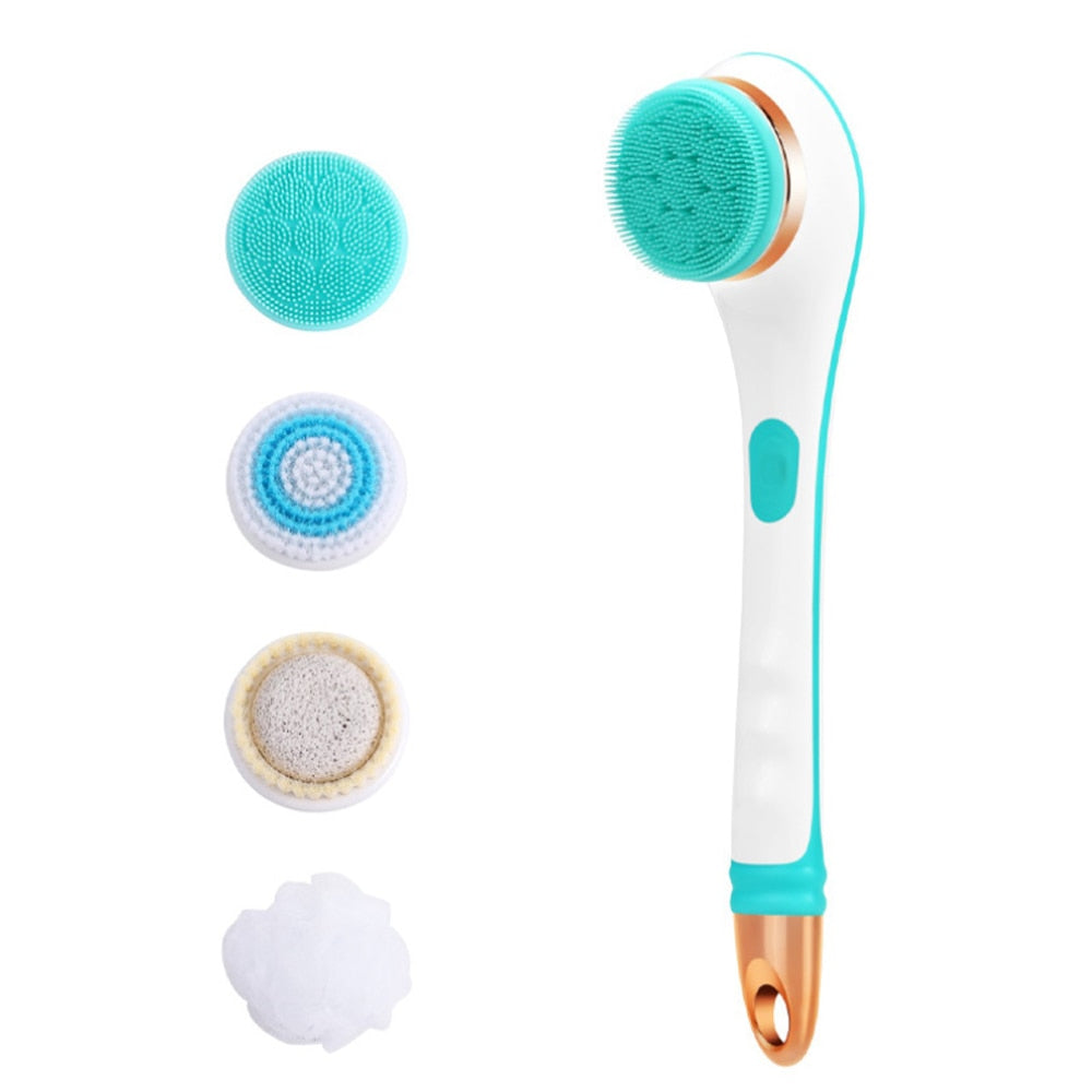 BowLift | Rotating Electric Silicone Massager Bath Brush
