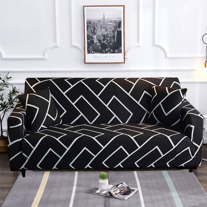 Modern Non-slip Colorful Elastic Sofa Cover | Bowlift