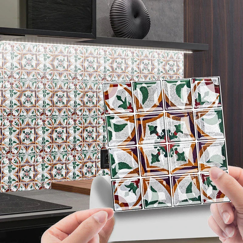DecoMosaic 3D Mosaic Wall Tile Stickers Bowlift