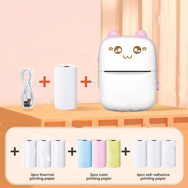 BowLift | Mini Cat Thermal Bluetooth Label Printer