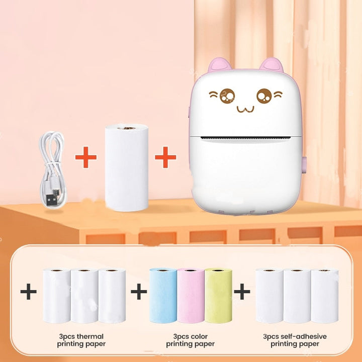 BowLift | Mini Cat Thermal Bluetooth Label Printer