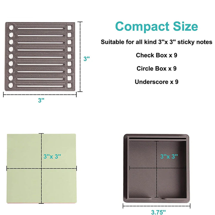 BowLift | Template Sticky Note Organizer