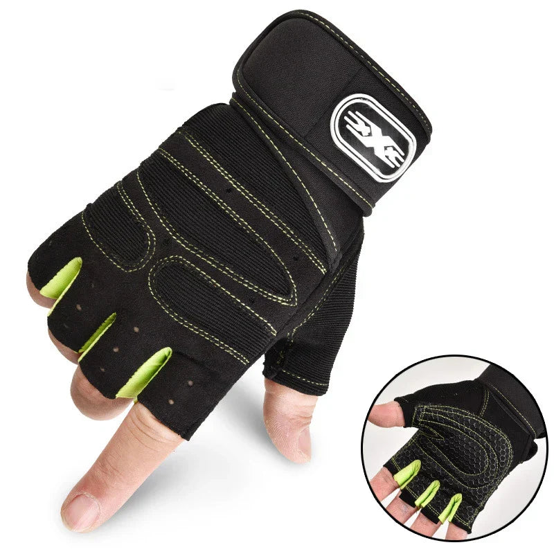 BowLift | Shock-Resistant and Supportive Gym Gloves - FitFlex