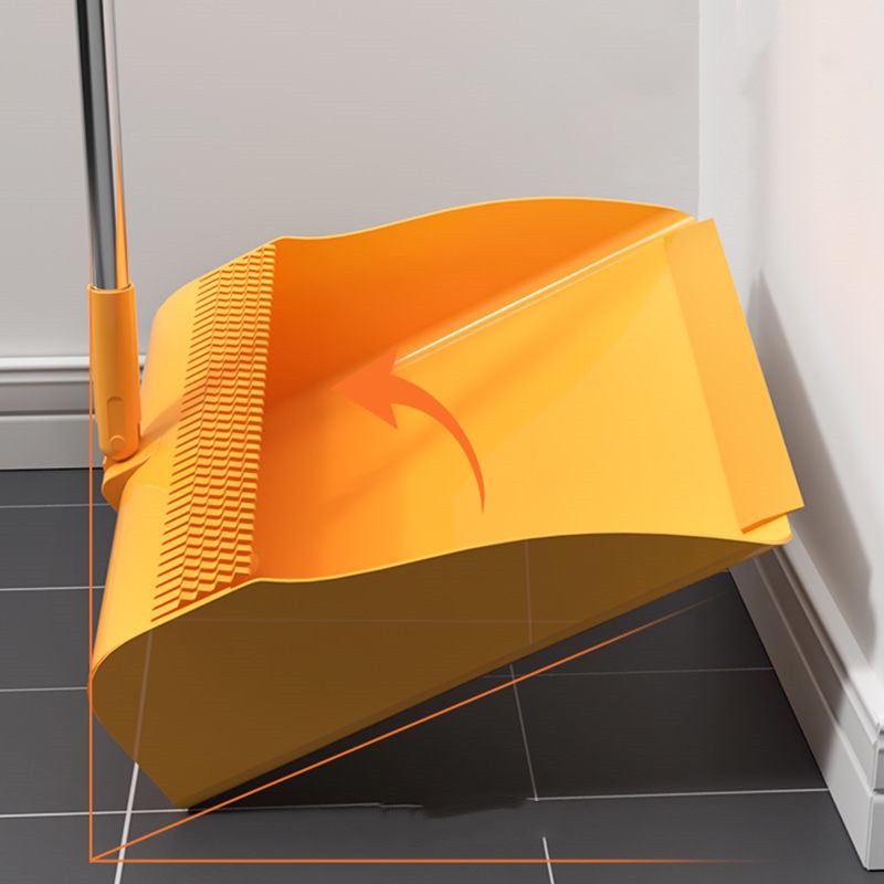 BowLift | Magnetic Self-Cleaning Foldable Broom