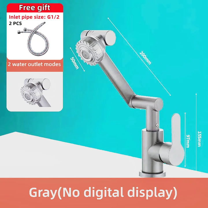 BowLift | Digital Display Rotatable Japanese Style Bathroom Faucet