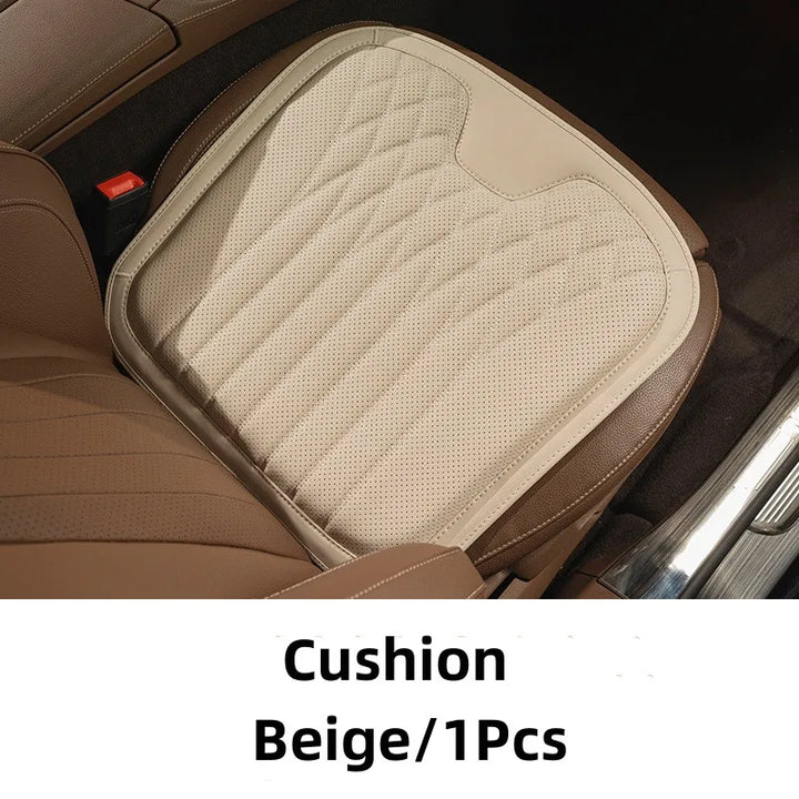 BowLift | Leather Breathable Comfy Premium Car Seat Cushion