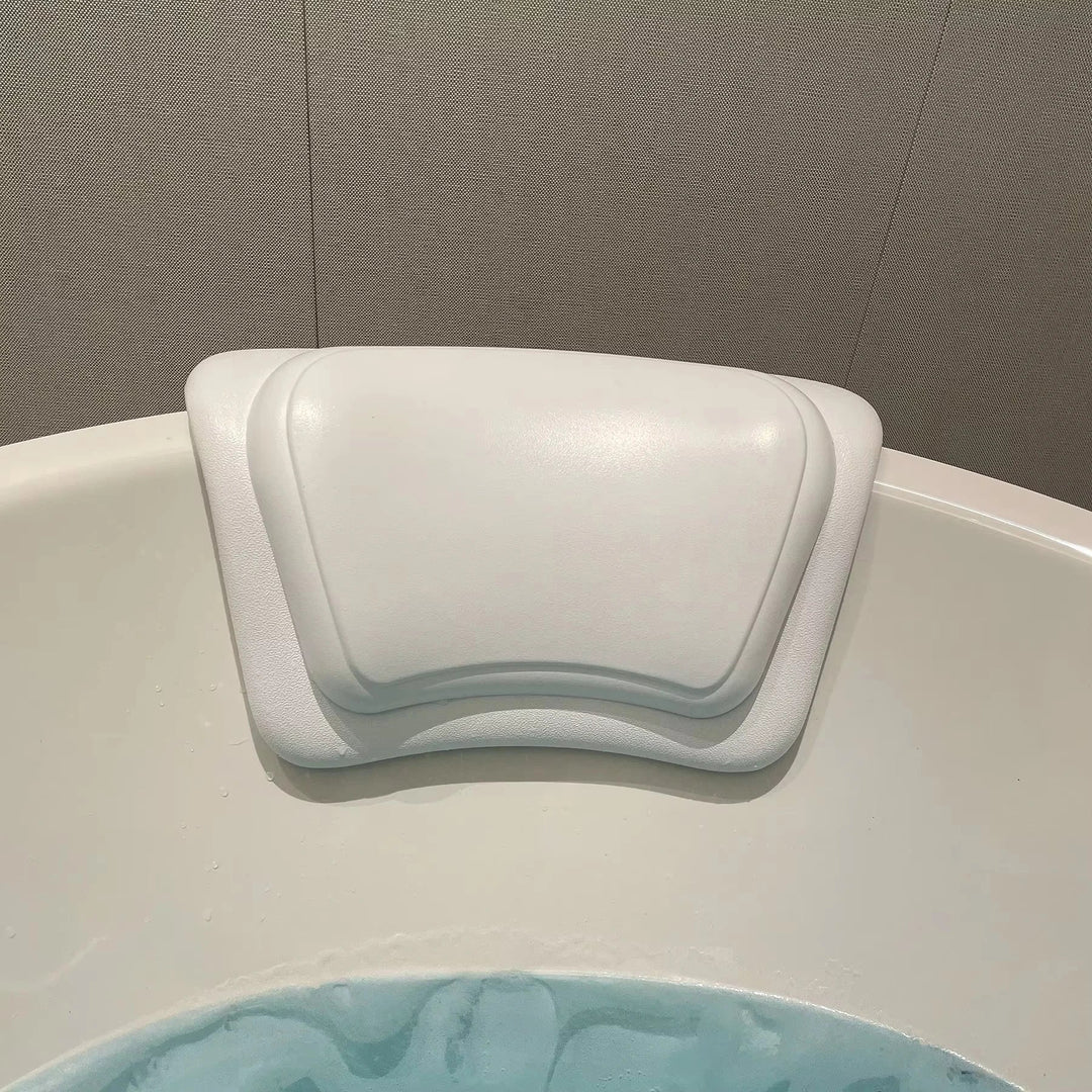 HydroLuxe Non-Slip Bath Cushion with Silicone Foam & PU Cover Bowlift