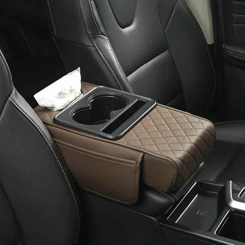 BowLift | Console Craft Multi-Pocket Car Armrest Pad