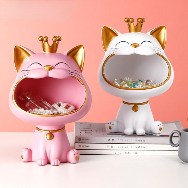 BowLift | Fortune Kitty Statue Home Storage Box