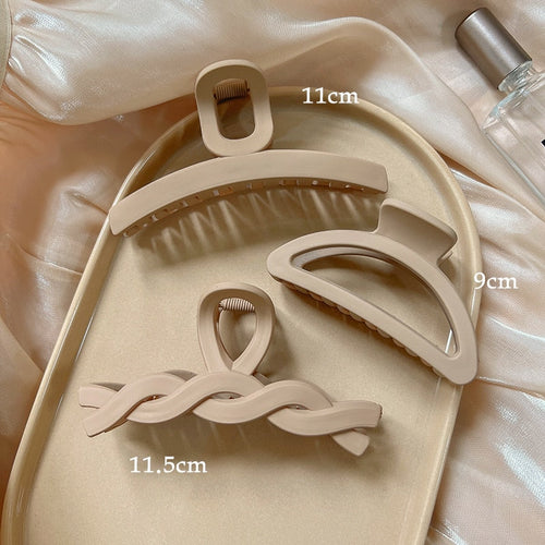 ClipGlam – Elegante Nude Haaraccessoires Set Bowlift
