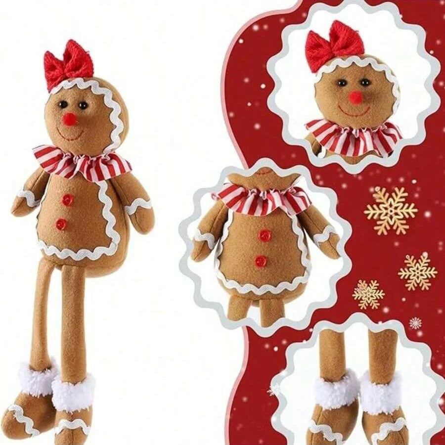 BowLift | PeperkoekPracht | Luxury Plush Christmas Decoration
