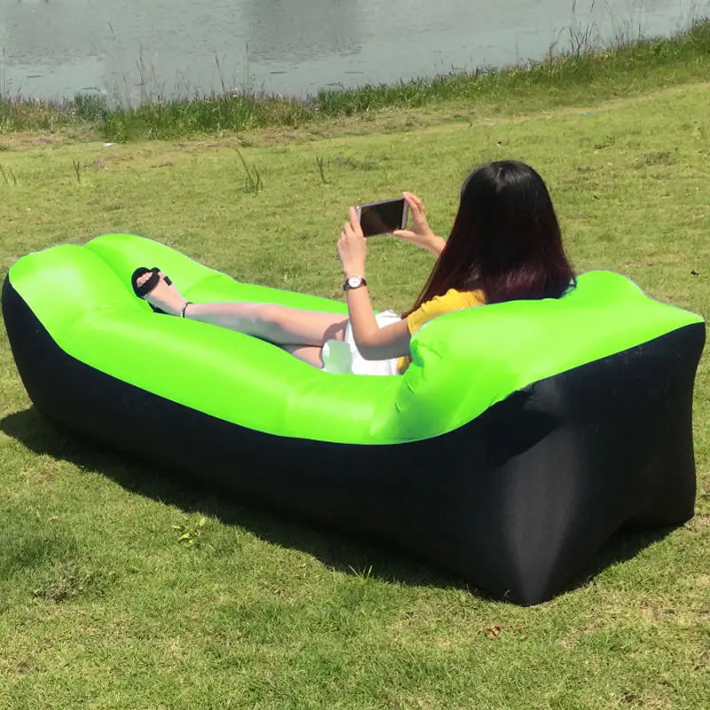 BowLift | Portable Inflatable Outdoor Air Sofa Bed Lounger