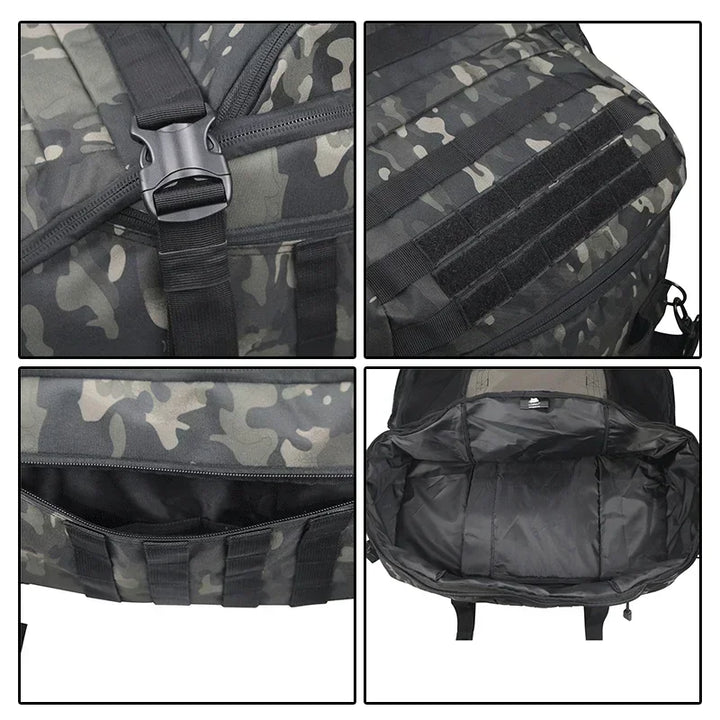 BowLift | Large Tactical Travel and Backpack - TrailTrek Duffle