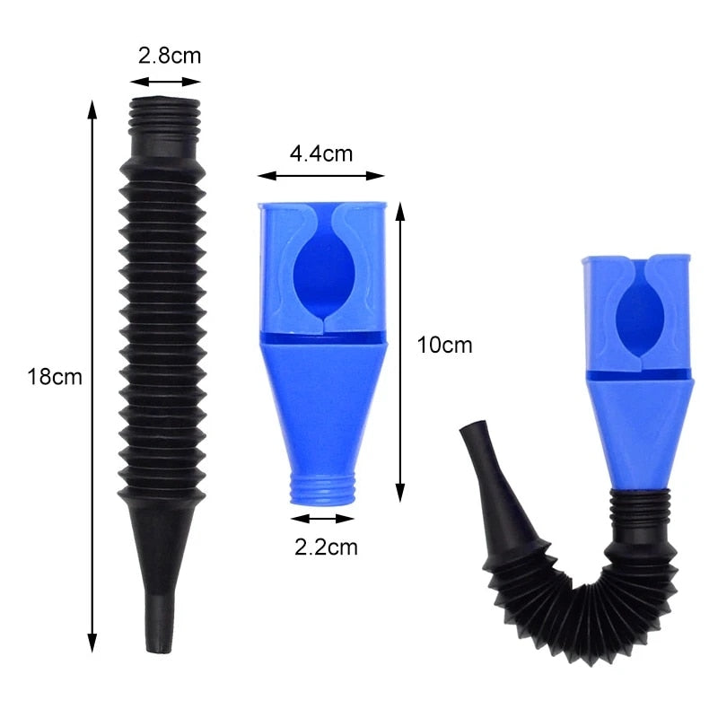 Car Refueling Pro Liquid Transfer Extendable Funnel | Bowlift