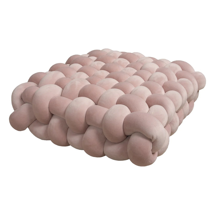 Chunky Woven Knot Cushion | Bowlift