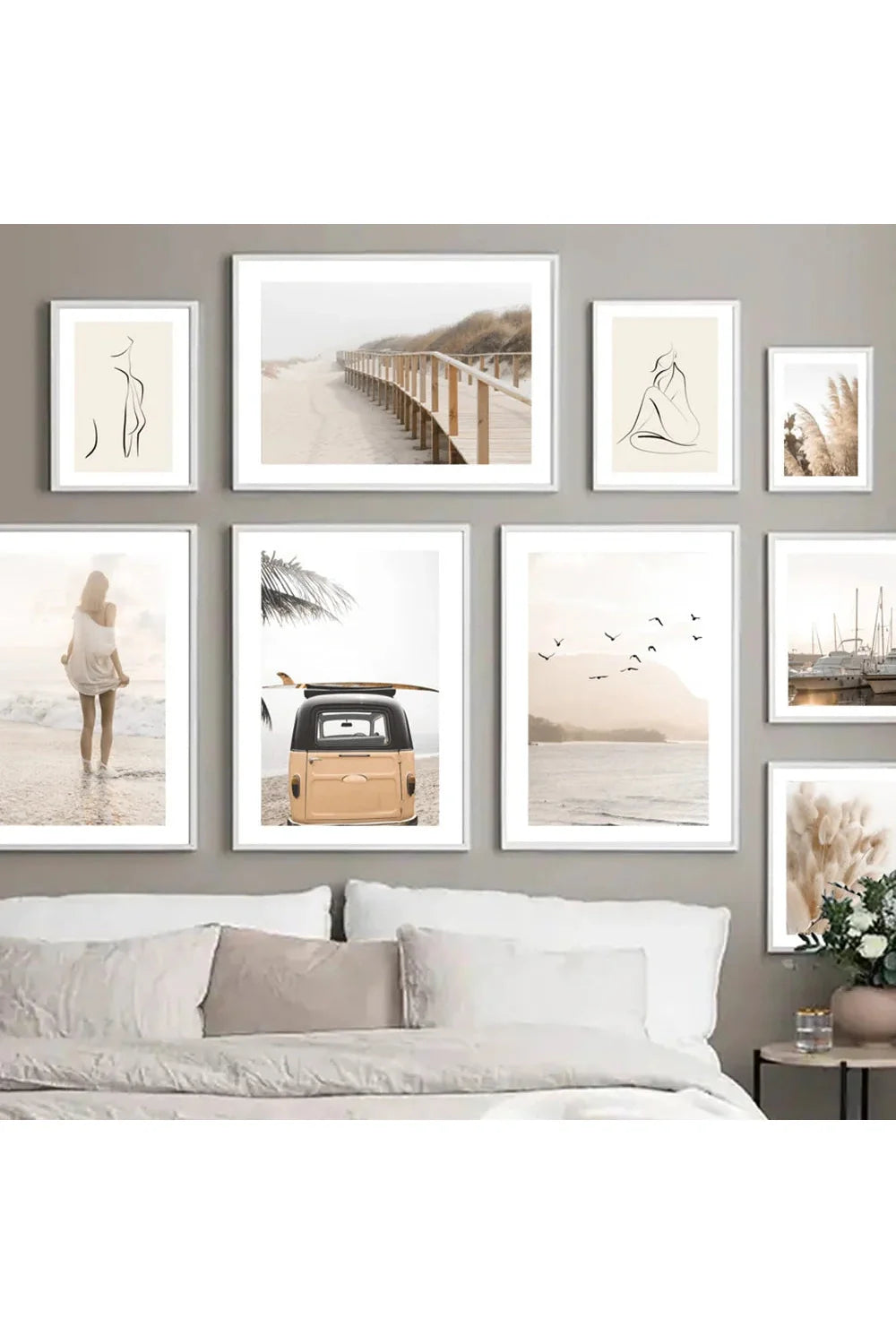 Surf & Travel Canvas Poster | Bowlift