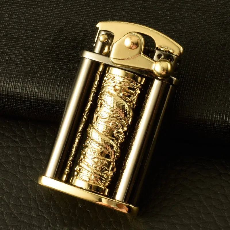 BowLift | Eco Flame Vintage Brass Kerosene Lighter