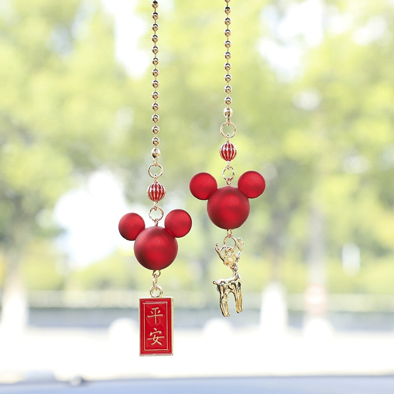 BowLift | Lucky Deer Car Rearview Mirror Decor