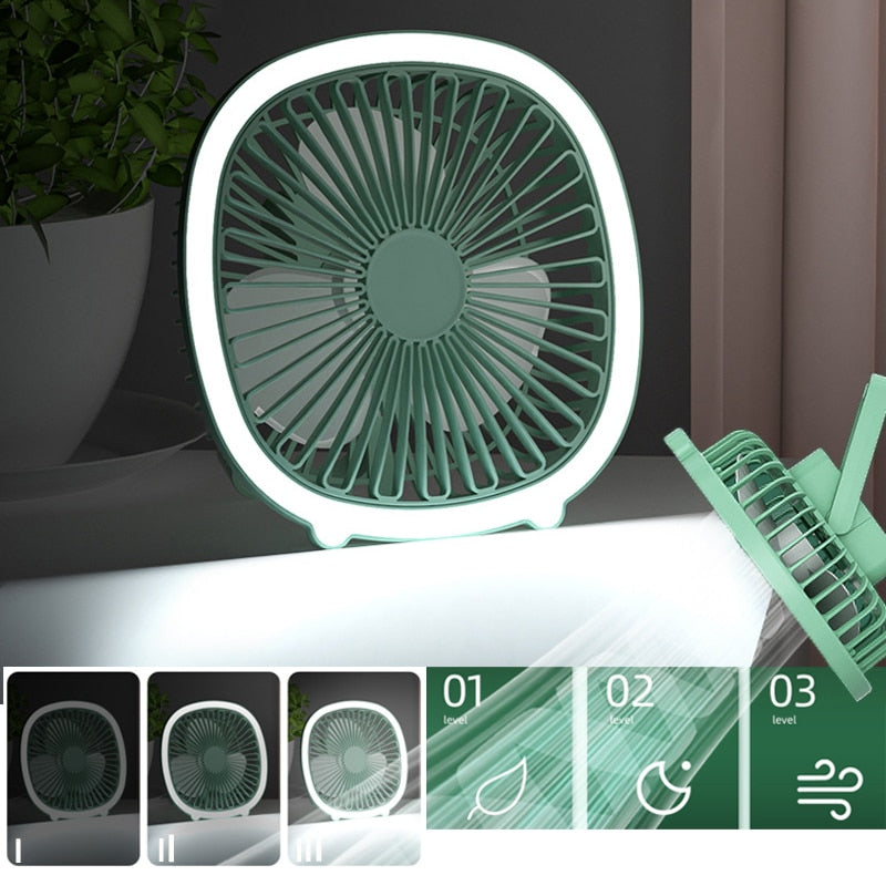 BowLift | Compact Easy Mini Night Lamp USB Air Cooler