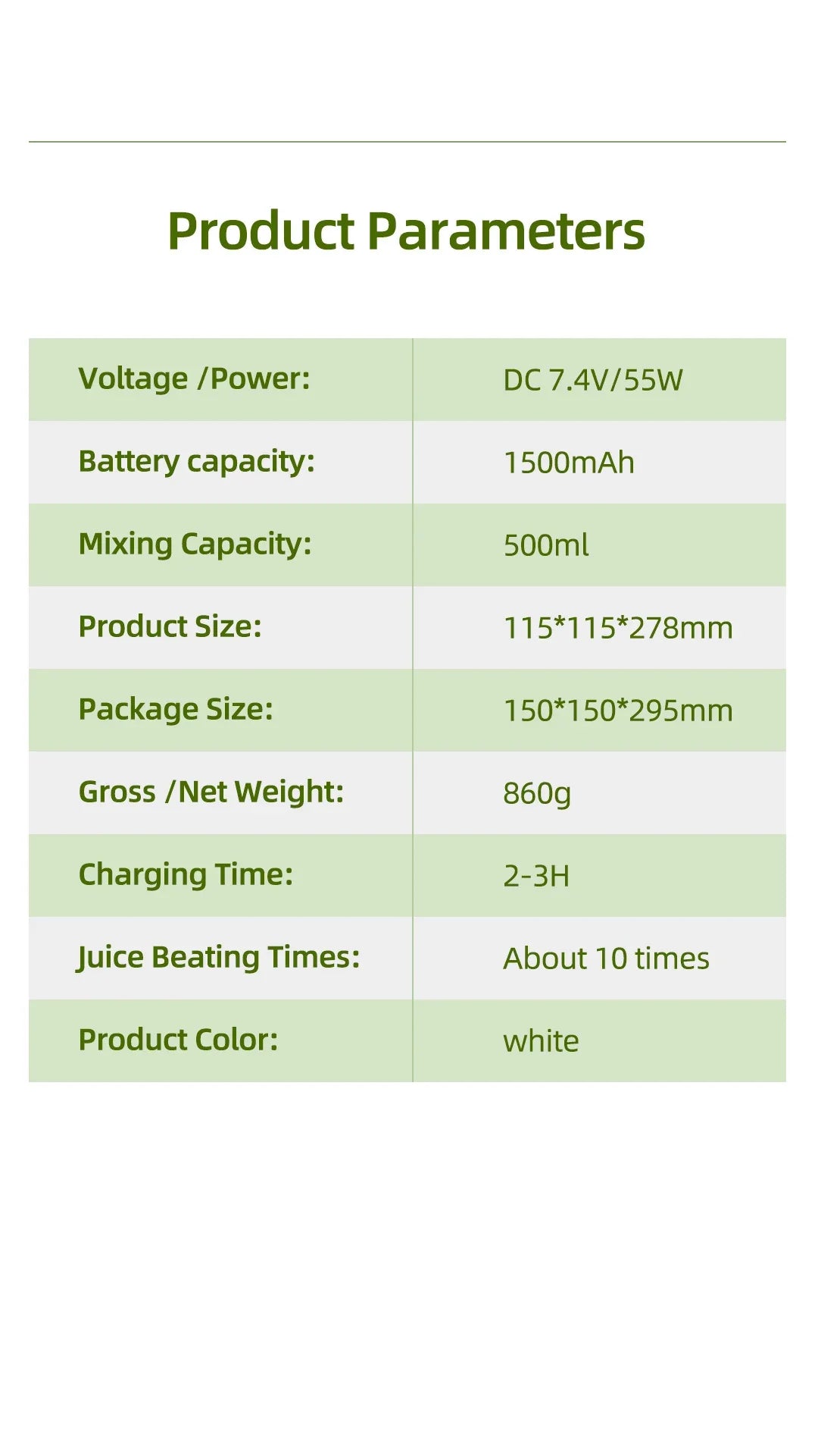 BowLift | Rechargeable Portable Juicer