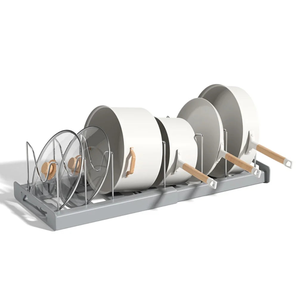 FlexiCook LidMaster – Foldable Kitchen Utensil & Pot Lid Holder for More Organization Bowlift