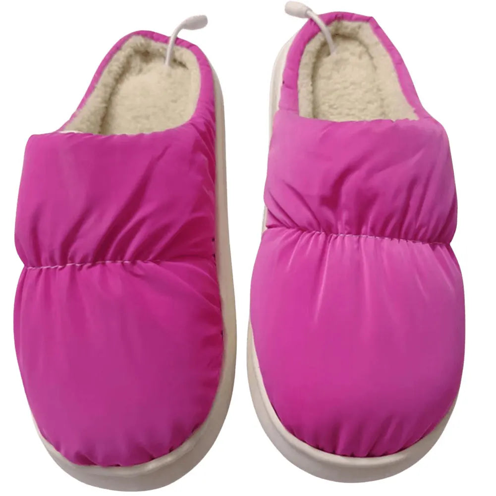 BowLift | WarmStride - Thick heated house shoes