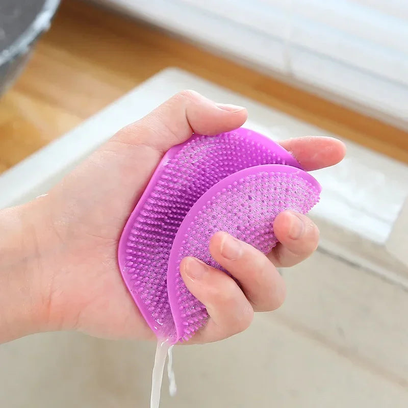 CleanFlex – Silicone Dish Brush & Multifunctional Kitchen Scrubber Pad Bowlift