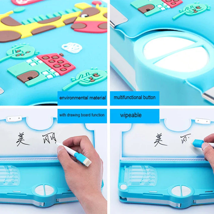 BowLift | Korean Style Cute Multifunctional Kids Pencil Case