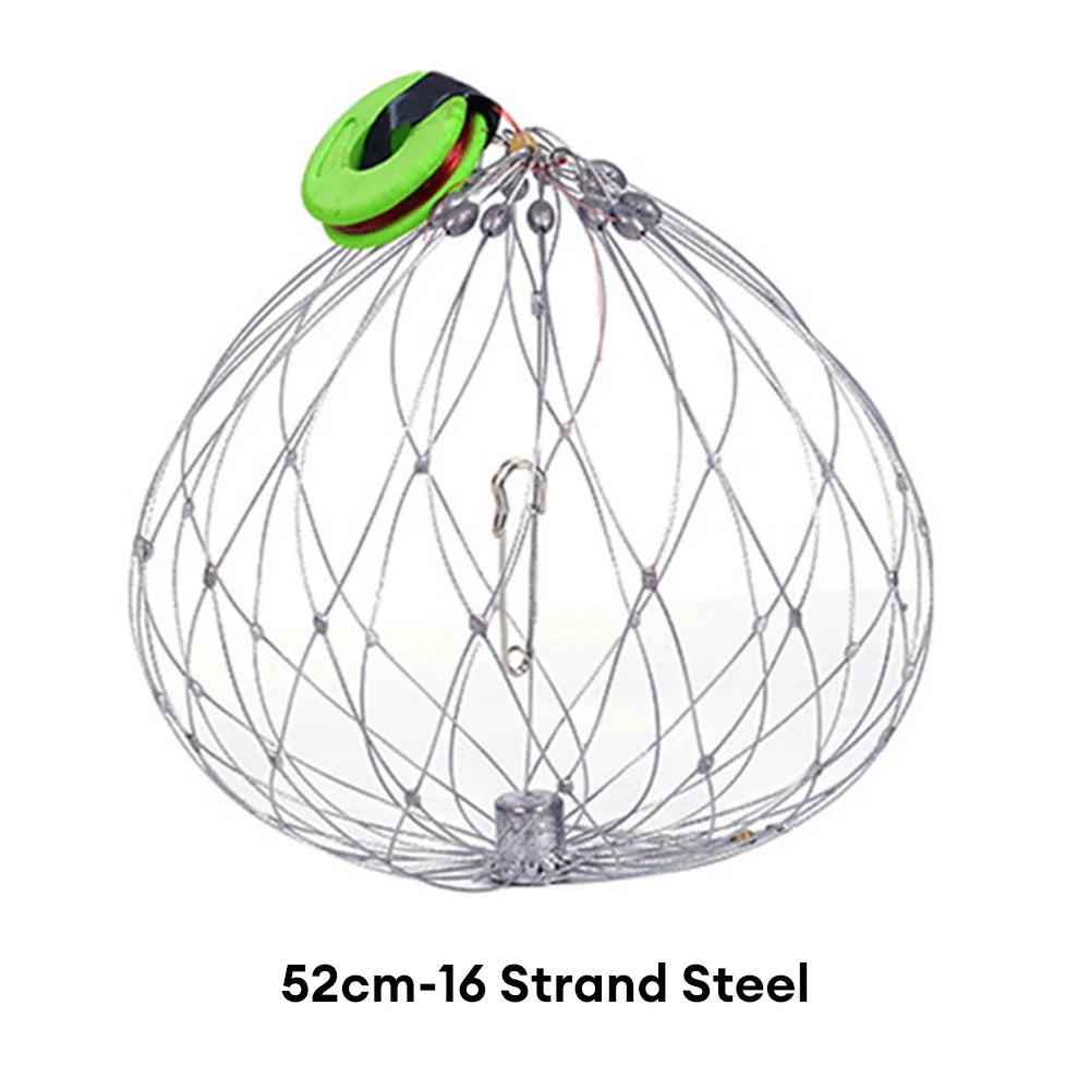 BowLift | Collapsible Easy Open Trap Steel Fishing Net
