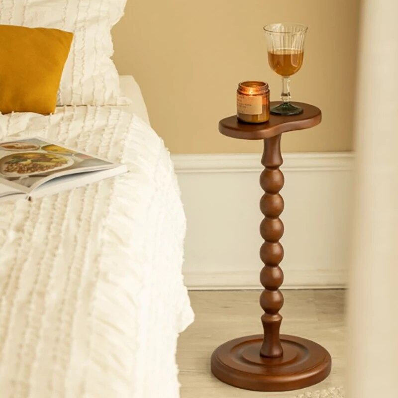 BowLift | Medieval Time Solid Wood Mini Coffee Table