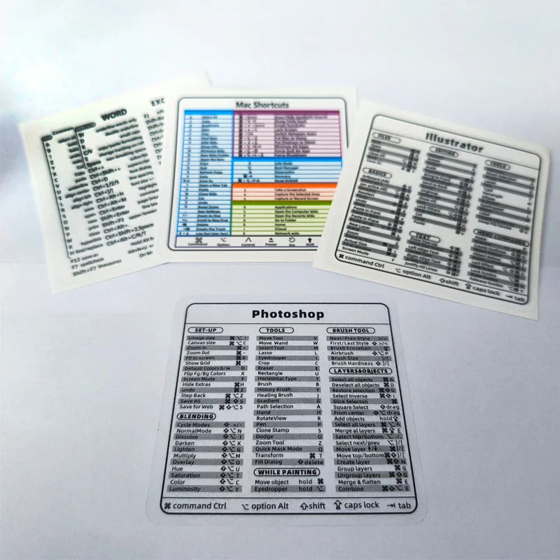 BowLift | Laptop Keyboard Shortcut Sticker