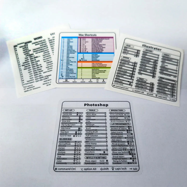 BowLift | Laptop Keyboard Shortcut Sticker