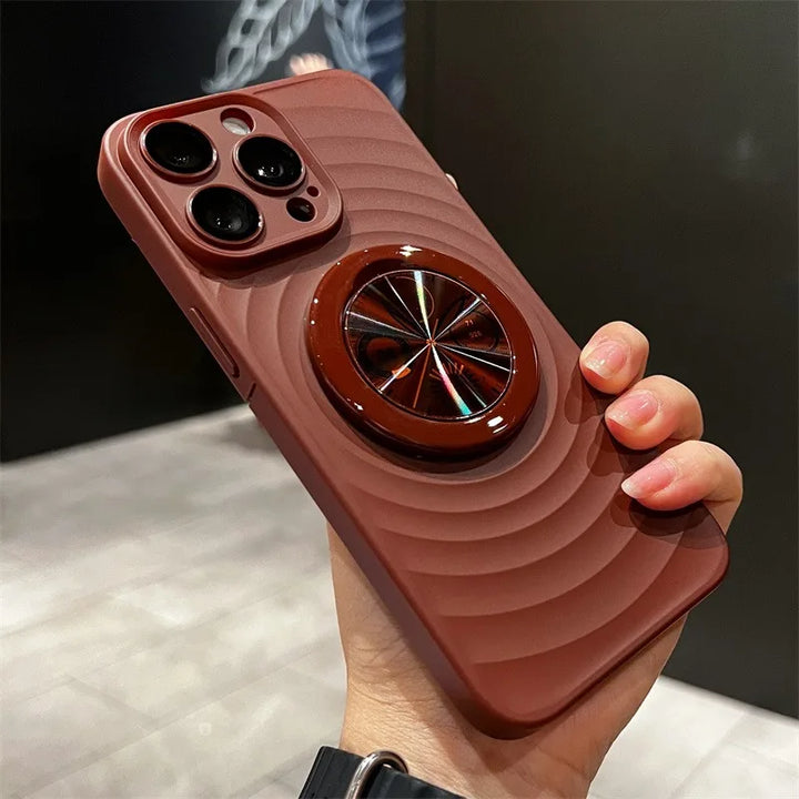 BowLift | Clock Water Ripple Magsafe Bracket Phone Case